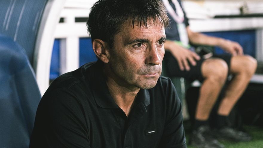 Garitano se despide del CD Tenerife