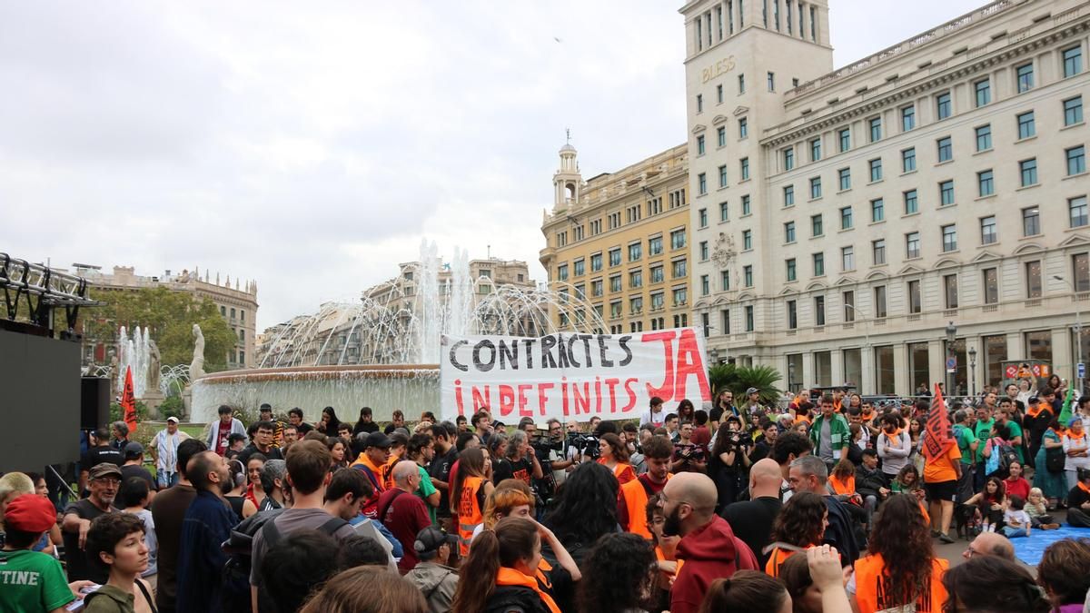 El Sindicat de Llogateres plantea una huelga general "inminente": "Tenemos un Congreso rentista"