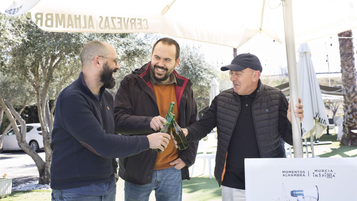 Eloy González, Joaquín Zamora y Nacho Muñoz