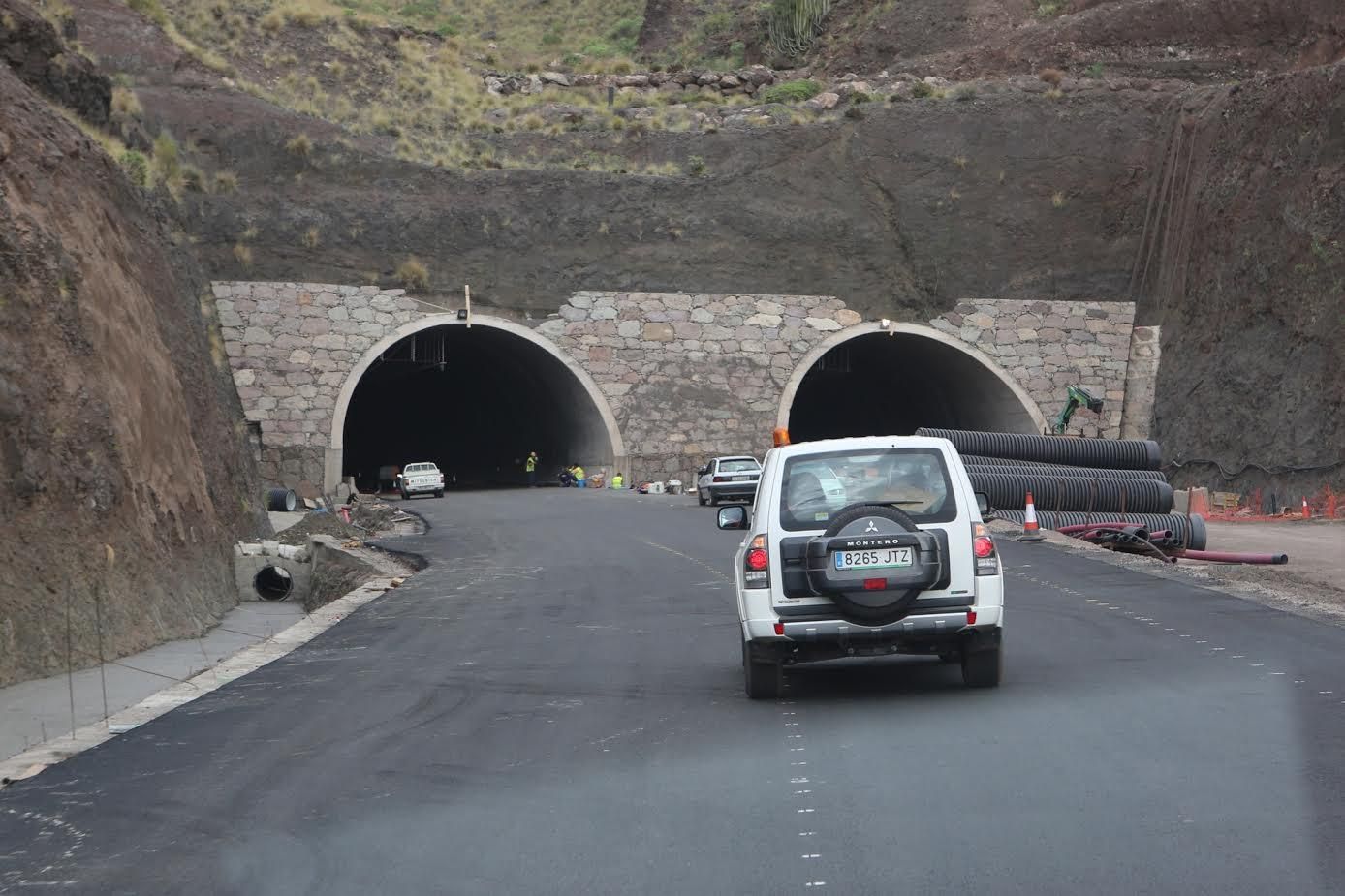 Túneles de la carretera de La Aldea. (ALEJANDRO RAMOS)