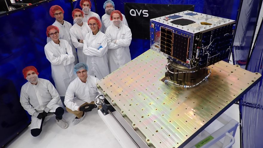 Fin de la cuenta atrás para el primer satélite vasco: LUR-1 fotografiará la Tierra sin convertirse en basura espacial