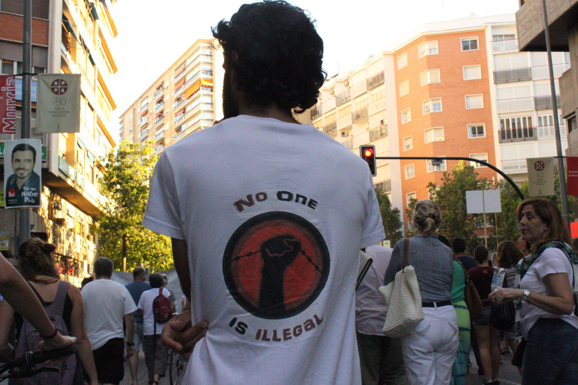 Manifestación por el Día del Refugiado en Murcia / E. Reche