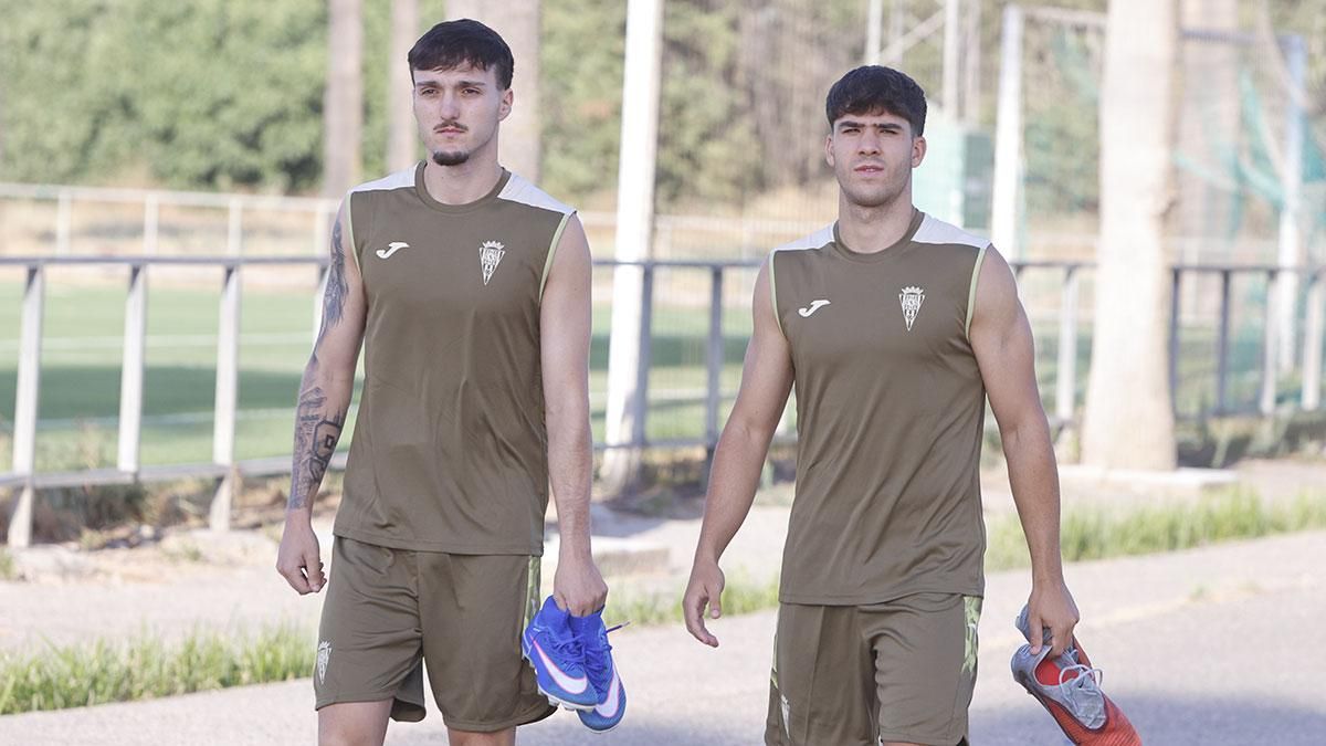 Primer entrenamiento de pretemporada del Córdoba CF, en imágenes