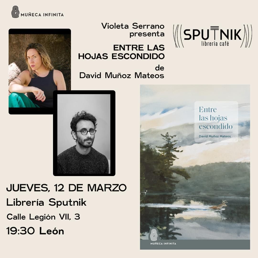 Presentación en León de 'Entre hojas escondido'.