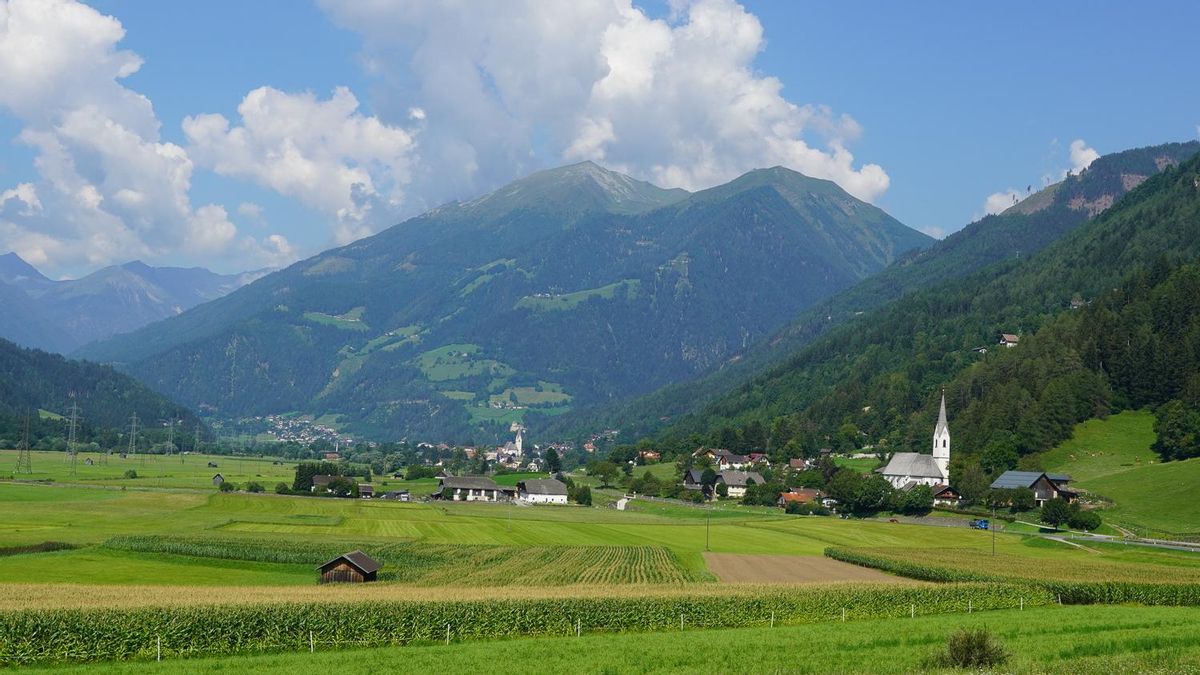 Paisaje de Obervellach