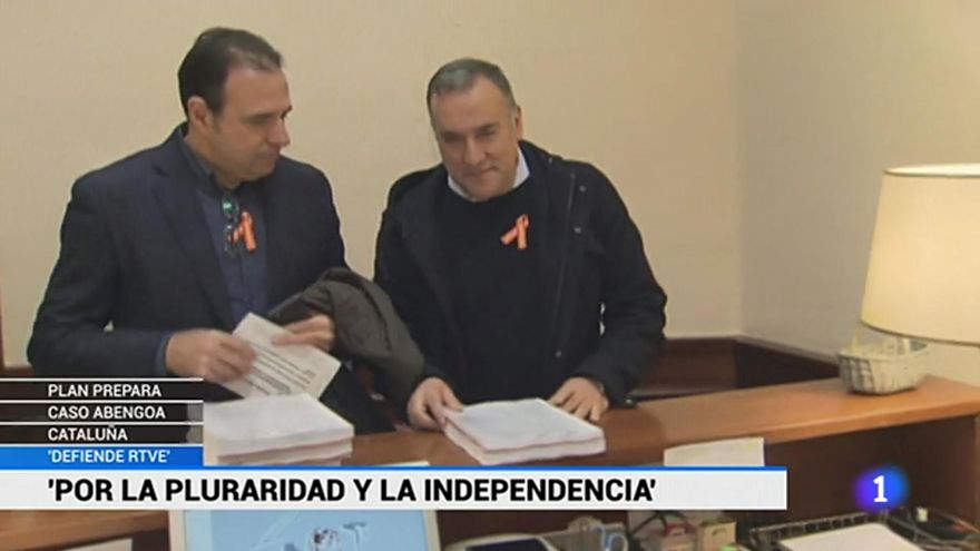 En el Telediario 2, se contó en los titulares