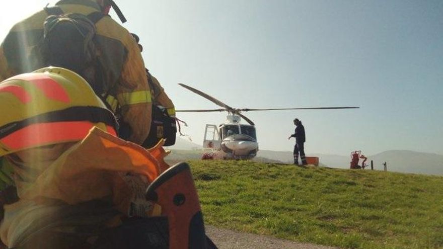 Operativo de lucha contra incendios forestales