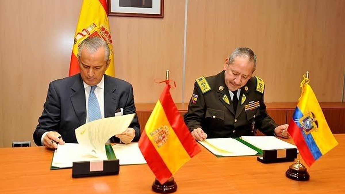 La Guardia Civil y la Policía de Ecuador firman un protocolo contra la delincuencia organizada y el narcotráfico
