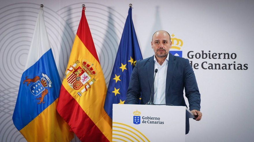 Alfonso Cabello, portavoz del Gobierno de Canarias.