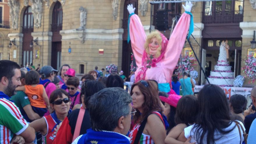 Marijaia apura las últimas horas en la Aste Nagusia, en la capital vizcaína.