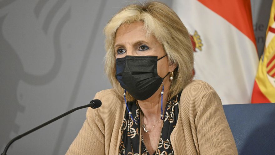 La consejera de Sanidad de la Junta de Castilla y León, Verónica Casado.
