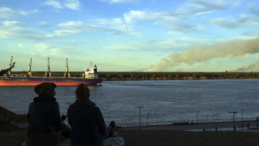 Delta del Paraná: se reavivaron los incendios y el humo llega a Rosario