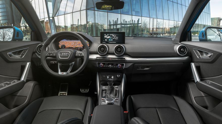 Habitáculo del Audi Q2.