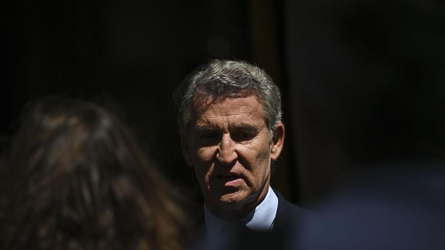 Feijóo, en la rueda de ratón de la moción de censura