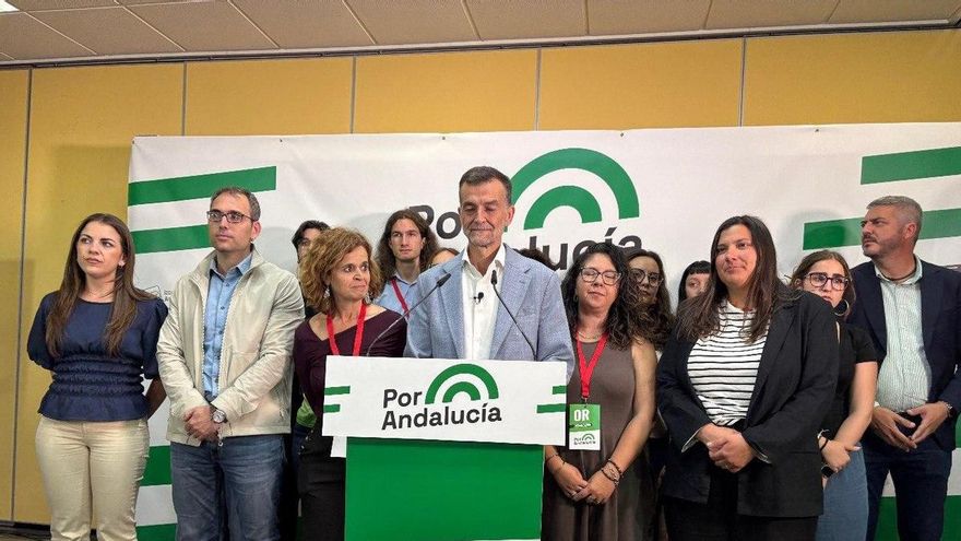 Antonio Maíllo, de por Andalucía, analiza los resultados electorales del 17 de mayo