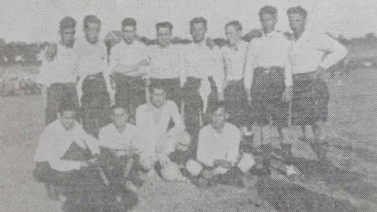 Primera formación del CD Pozoblanco, un 28/07/1926