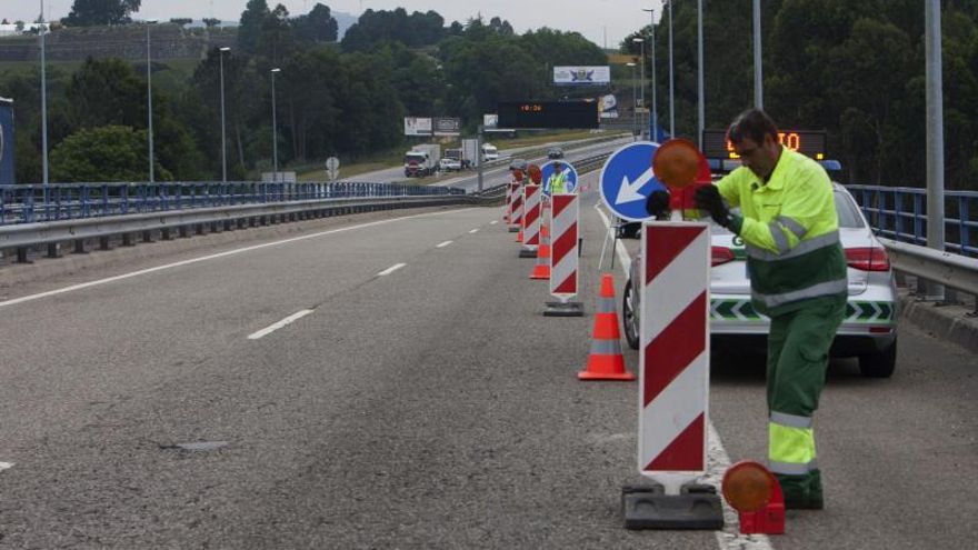 El paso fronterizo entre la provincia de Pontevedra y Portugal.