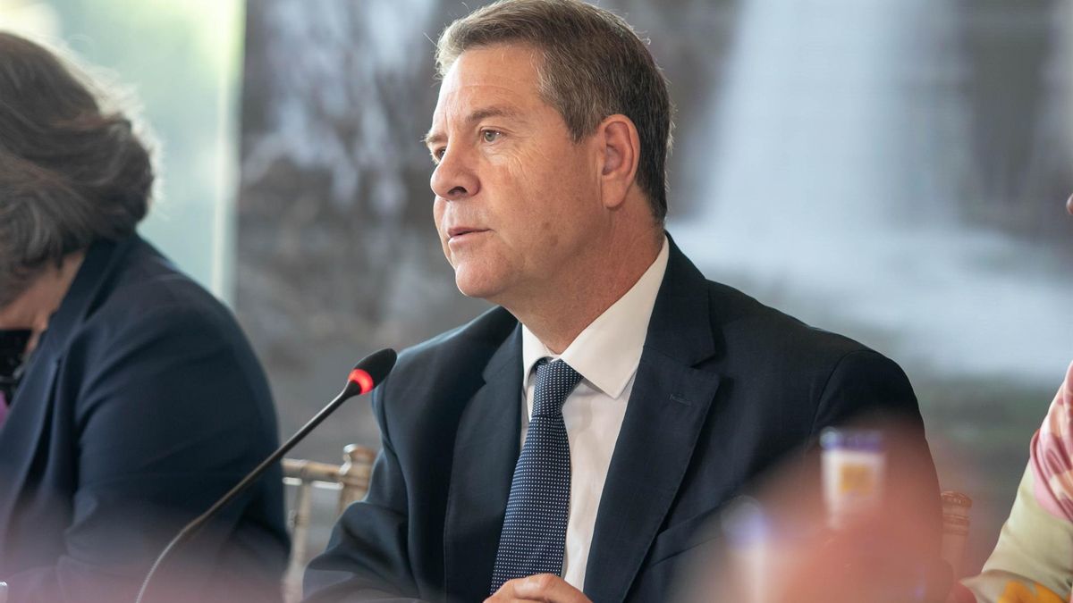 El presidente de Castilla La Mancha, Emiliano García-Page