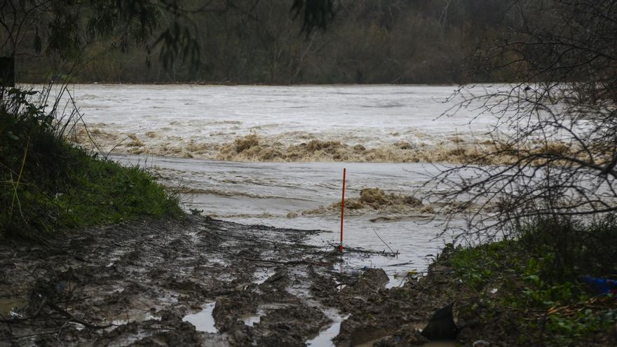 Estado del río a su paso por las parcelaciones