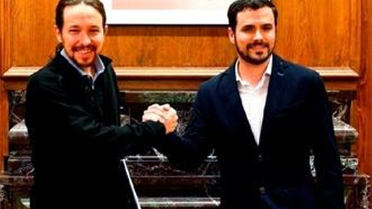 Iglesias y Garzón se unen: 'Como decía Hannibal en 'El Equipo A'...'
