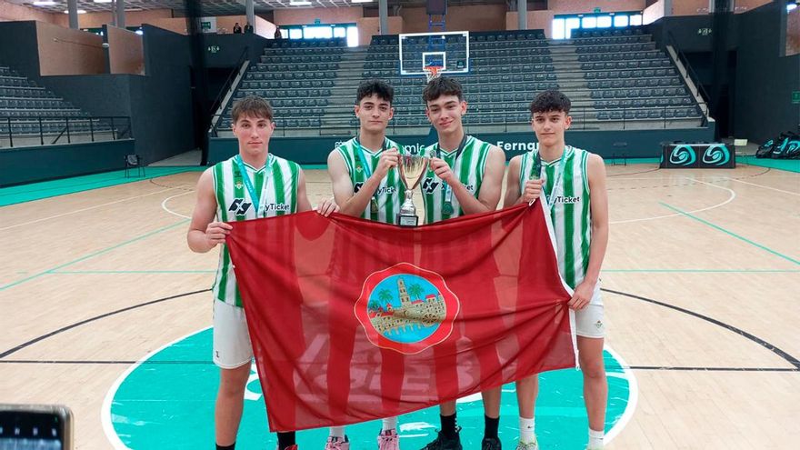 Los cordobeses que triunfan en la cantera del Real Betis de Baloncesto