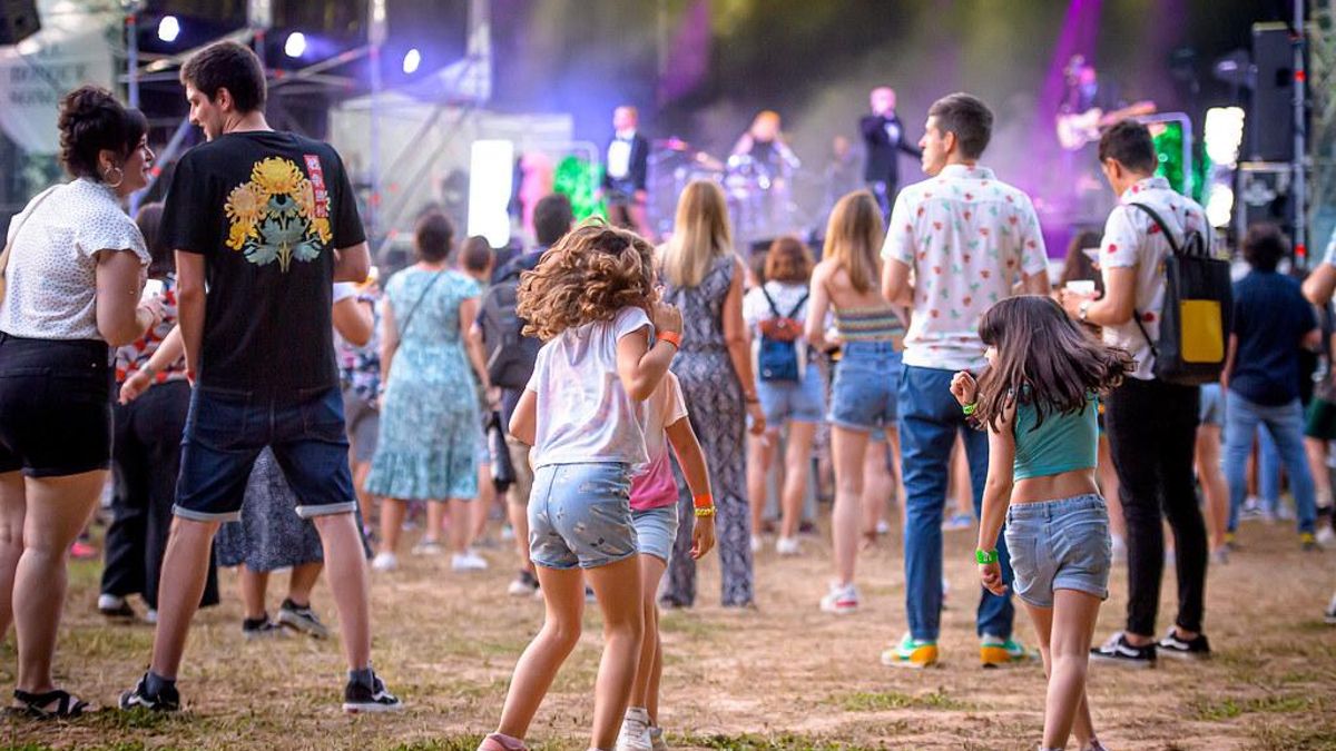 Asistentes del festival Bosque Sonoro