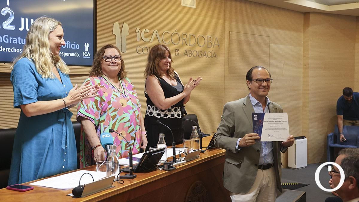 Homenaje a los letrados que cumplen 25 años prestando servicios de Asistencia Jurídica Gratuita