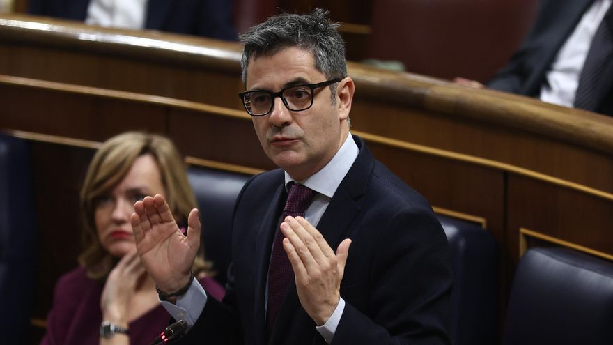 El ministro de la Presidencia, Relaciones con las Cortes y Memoria Democrática, Félix Bolaños.