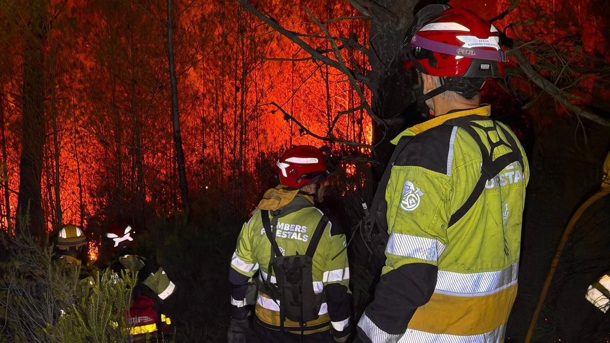 El incendio de Segorbe provoca un millar de desalojos en Gátova y quema 423 hectáreas