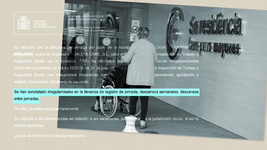 “El turno es de 12 horas”: la jornada eterna en una residencia de un fondo de inversión que recibe ayudas públicas