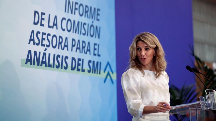 La vicepresidenta del Gobierno y ministra de Trabajo, Yolanda Díaz, en una fotografía de archivo. EFE/Emilio Naranjo