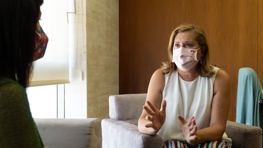 Rosa Ana Rodríguez, en entrevista con elDiarioclm.es