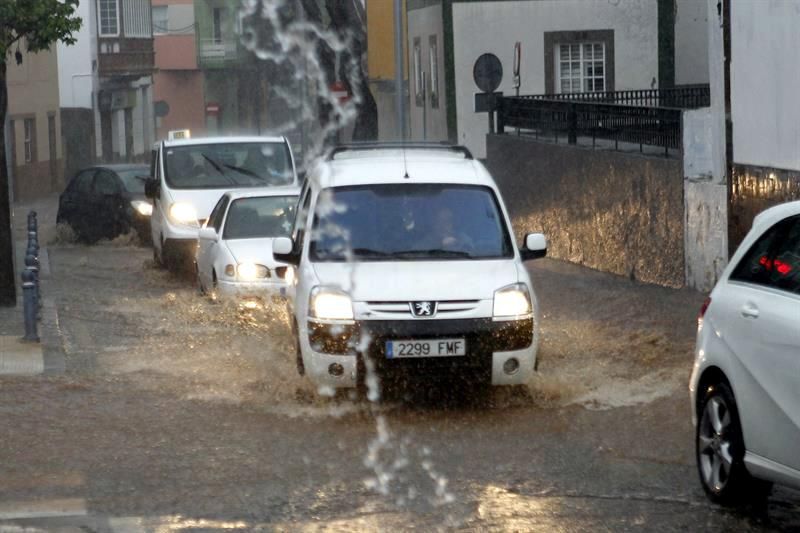 Inundaciones en Tenerife.