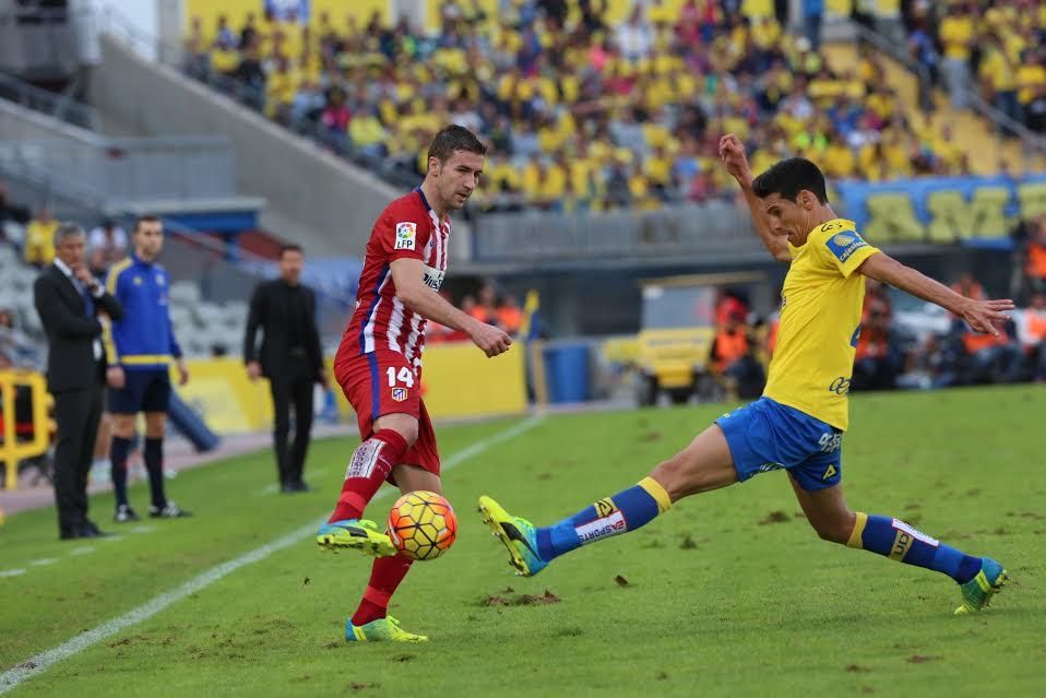 Partido entre la UD Las Palmas y el Atlético de Madrid. (ALEJANDRO RAMOS)