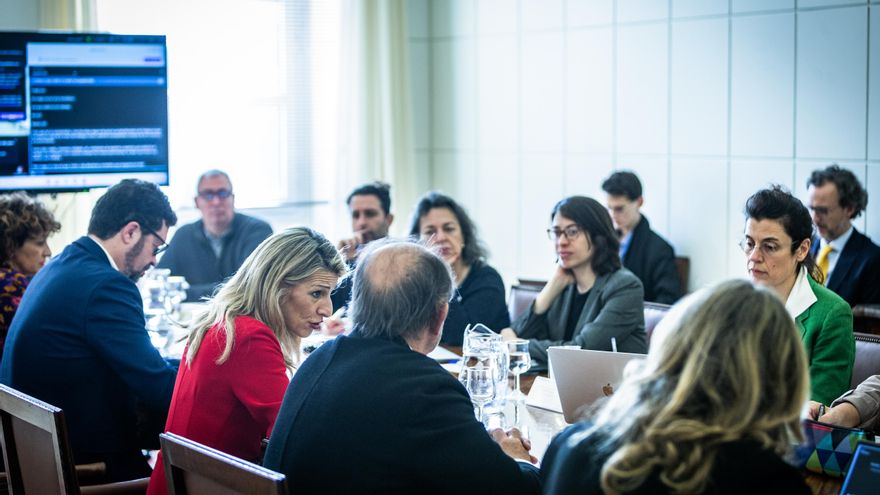 Yolanda Díaz arranca el estudio para que los trabajadores ganen poder en las empresas: “Es una revolución democrática”