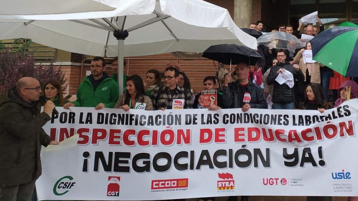 Menos de 40 inspectores de educación para supervisar 763 centros: alertan de una situación “insostenible” en Zaragoza