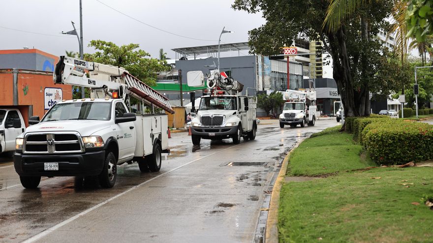 México restablece el servicio eléctrico al 91,7 % de los afectados por el paso de Erick