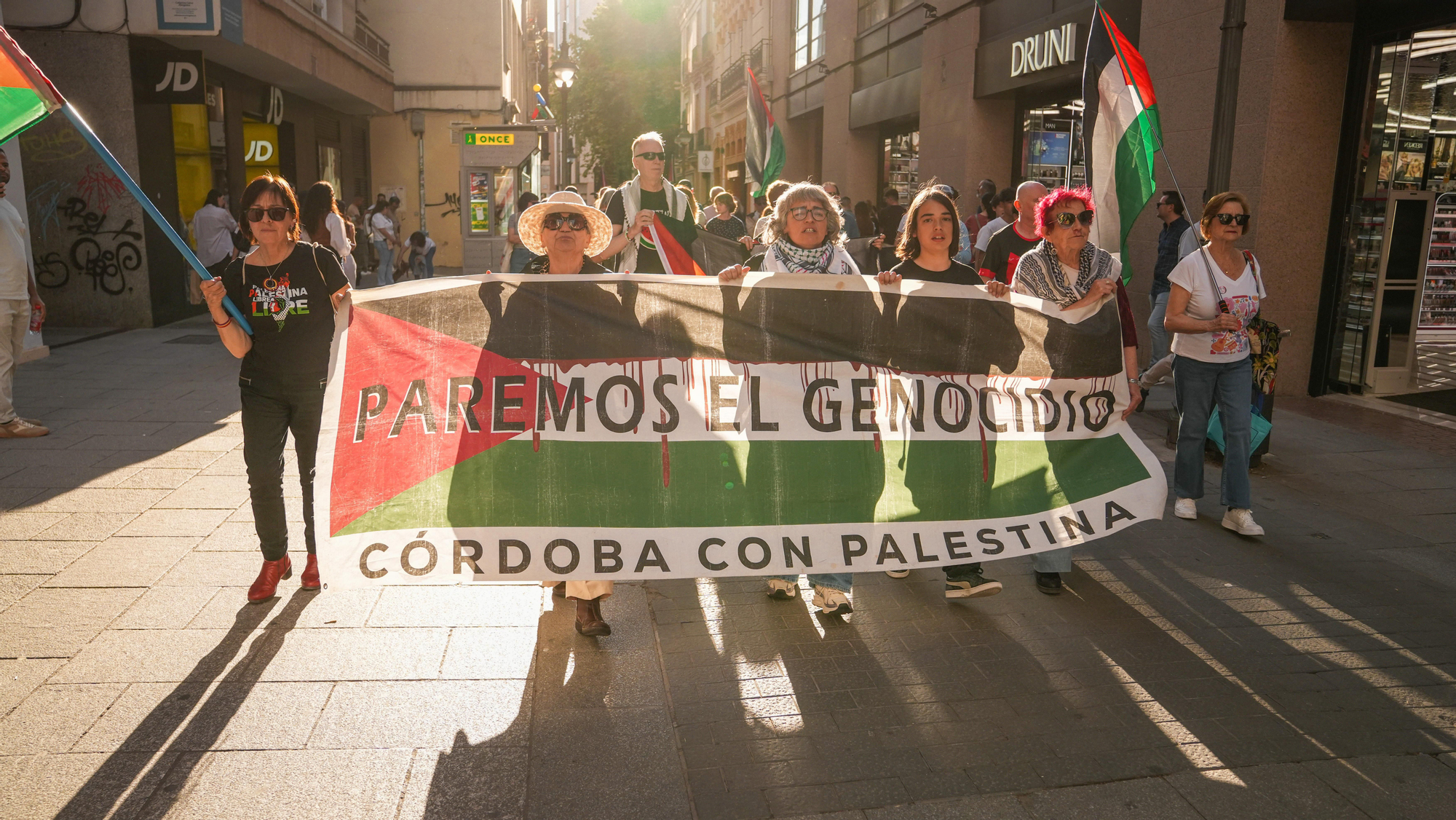 Manifestación de la Plataforma Córdoba con Palestina
