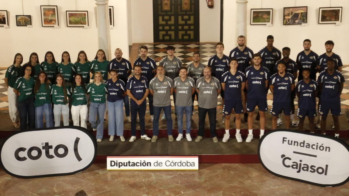Presentación de los equipos del Cajasol Coto Córdoba CB