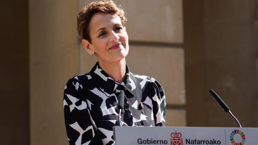 Chivite pone en valor sus acuerdos con EH Bildu a dos meses de las elecciones