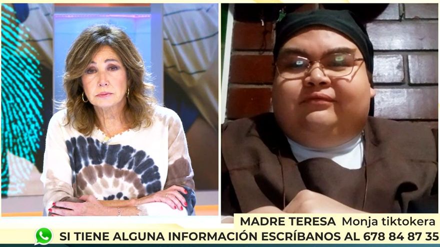 Ana Rosa, acusada de "amarillismo", despide a la monja de TikTok: "No quiero estar con alguien como usted"