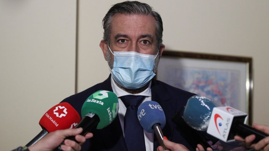 El consejero de Justicia, Interior y Víctimas de la Comunidad de Madrid, Enrique López. EFE/Rodrigo Jiménez/Archivo