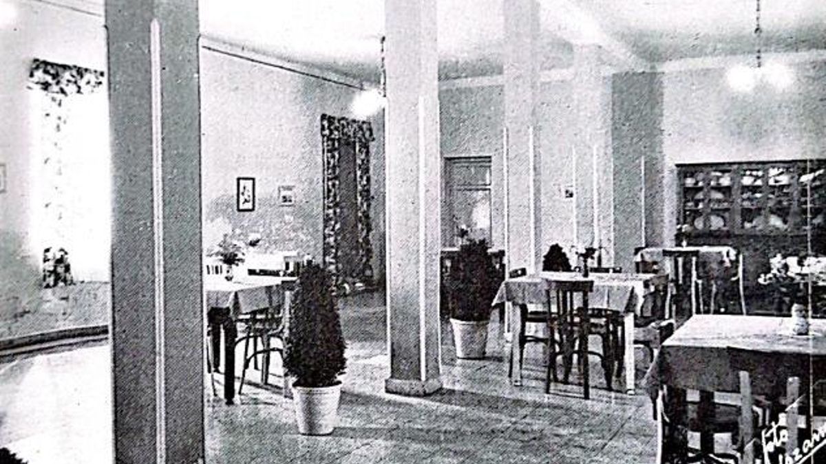Comedor del reformatorio Nuestra Señora del Pilar de San Fernando de Henares -Memoria 1965