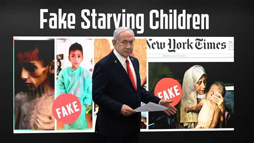 Las mentiras de Netanyahu sobre la hambruna en Gaza (y su efecto en Israel)