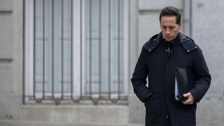 Manuel José García Alconchel, exdirectivo de la zona sur de Acciona Construcción España a su llegada al Tribunal Supremo