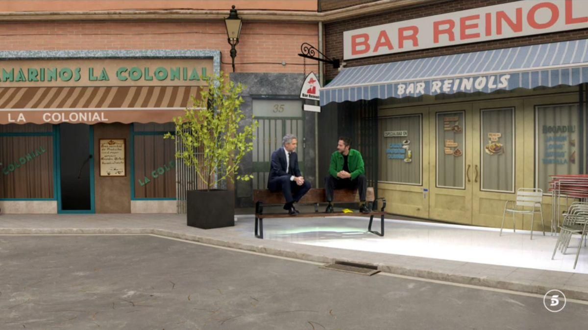 Informativos Telecinco se transforma en el barrio de 'Aída'