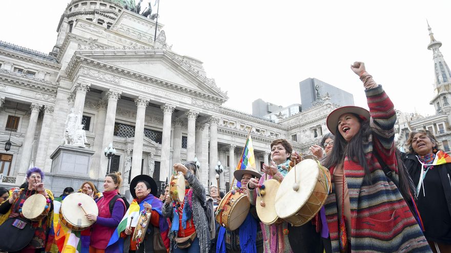 Las mujeres indígenas, en la primera línea de la resistencia a la reforma constitucional de Jujuy