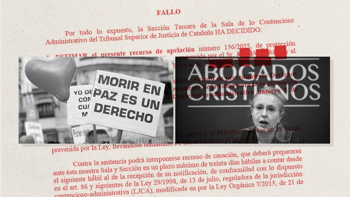 El TSJ catalán avala la eutanasia de la joven N. pero permite a su padre y a Abogados Cristianos recurrirla y alargar su sufrimiento