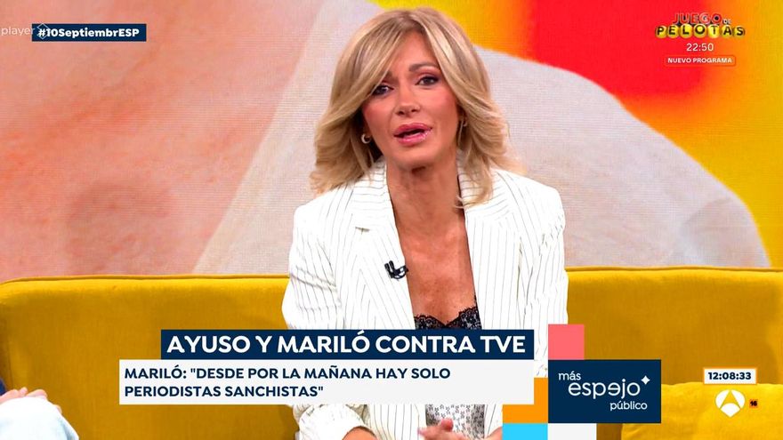 Susanna Griso señala en Antena 3 a los informativos de RTVE: "Básicamente, se dedican a criticar al Partido Popular"