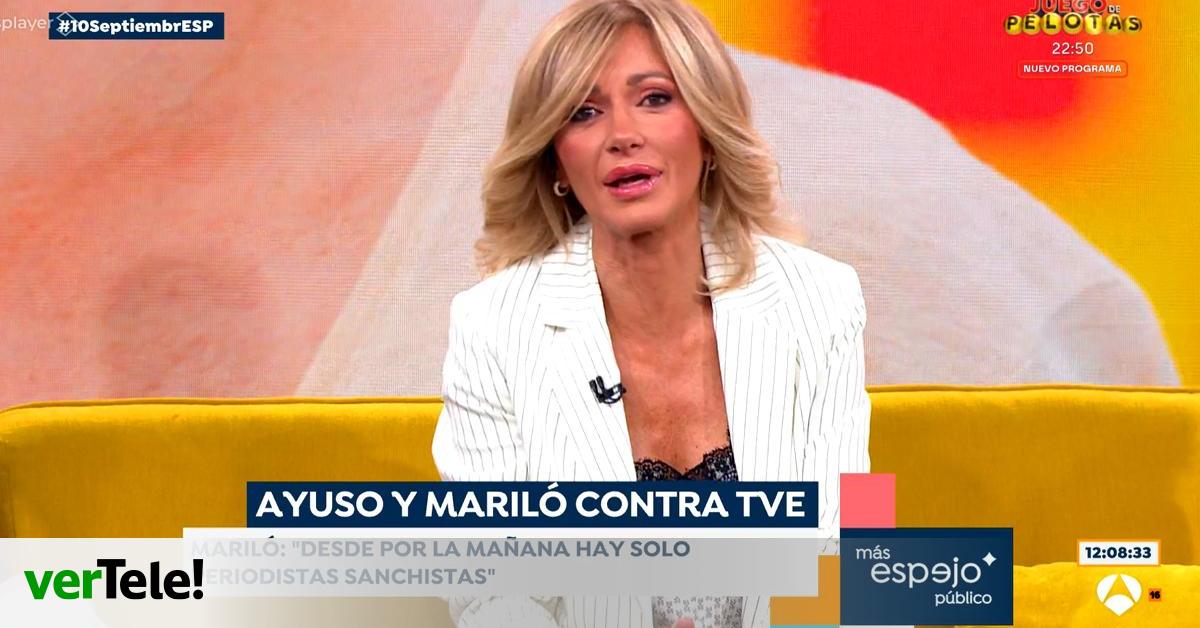 Susanna Griso señala en Antena 3 a los informativos de RTVE: “Básicamente, se dedican a criticar al Partido Popular”